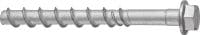Ancoragem por parafuso HUS4-HF Ancoragem por parafuso de cabeça sextavada com elevado desempenho (revestimento múltiplo de proteção contra a corrosão)